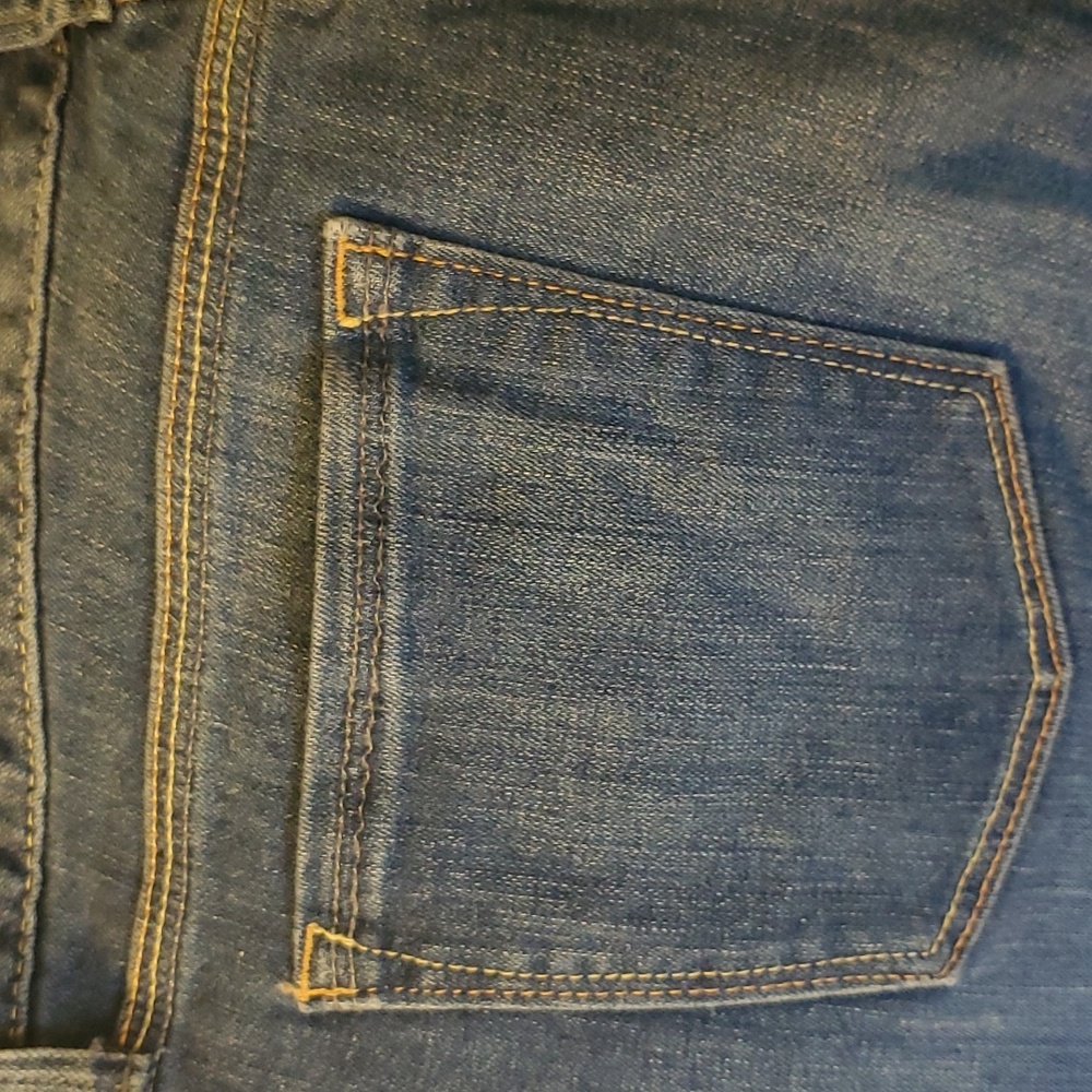 Banana Republic rolled cuff denim jean Capris petite - Picture 6 of 10